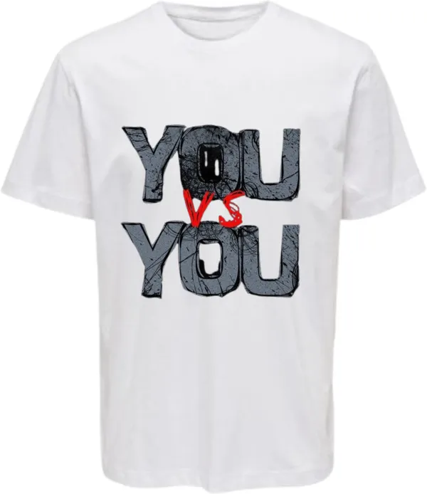 White_Polycotton_Round_Neck_Printed_T-Shirt_For_Women