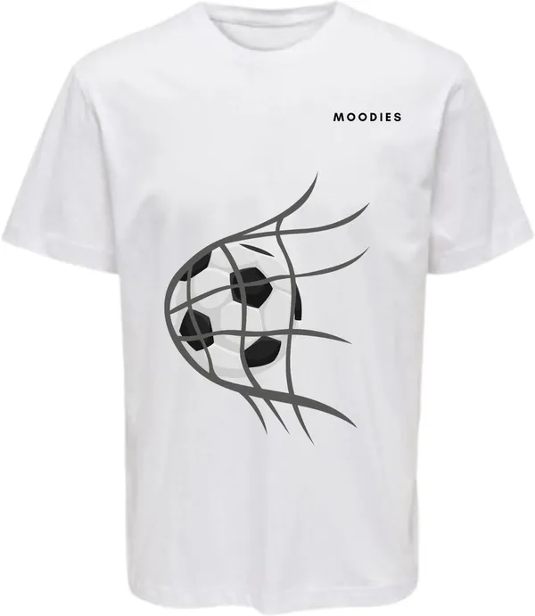 White_Polycotton_Round_Neck_Printed_T-Shirt_For_Women