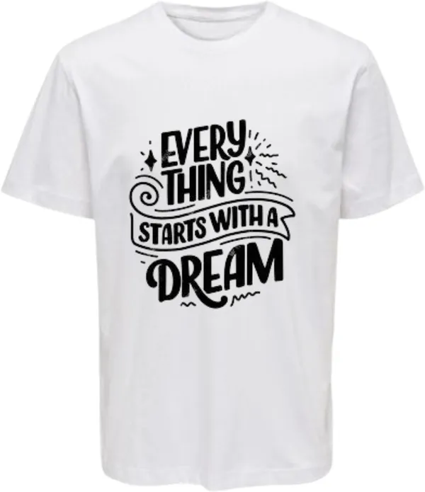 White_Polycotton_Round_Neck_Graphic_Print_T-Shirt_For_Women
