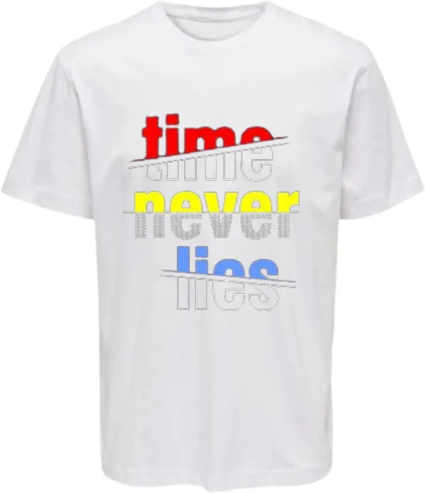 White_Polycotton_Round_Neck_Printed_T-Shirt_For_Women
