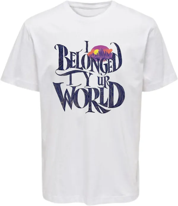White_Polycotton_Round_Neck_Printed_T-Shirt_For_Women