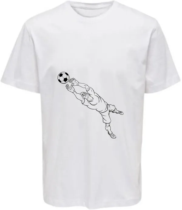 White_Polycotton_Round_Neck_Printed_T-Shirt_For_Women