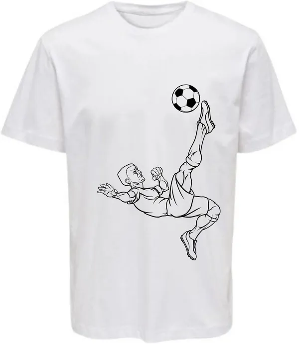 White_Polycotton_Round_Neck_Printed_T-Shirt_For_Women