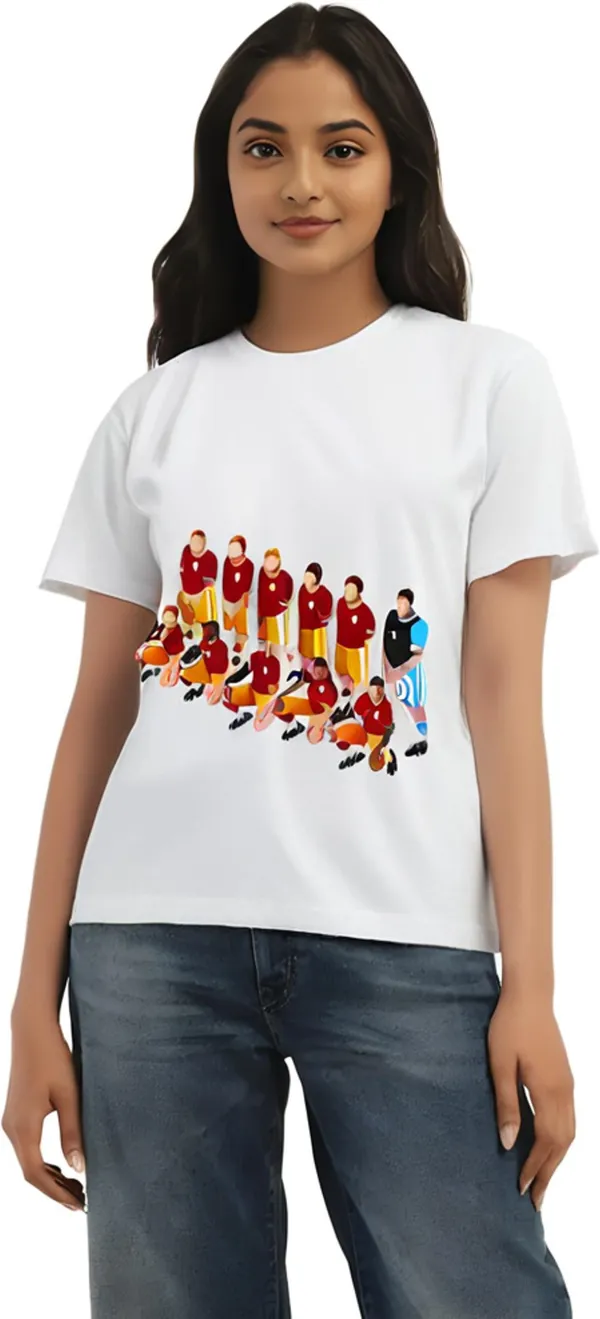 White_Polycotton_Round_Neck_Graphic_Print_T-Shirt_For_Women