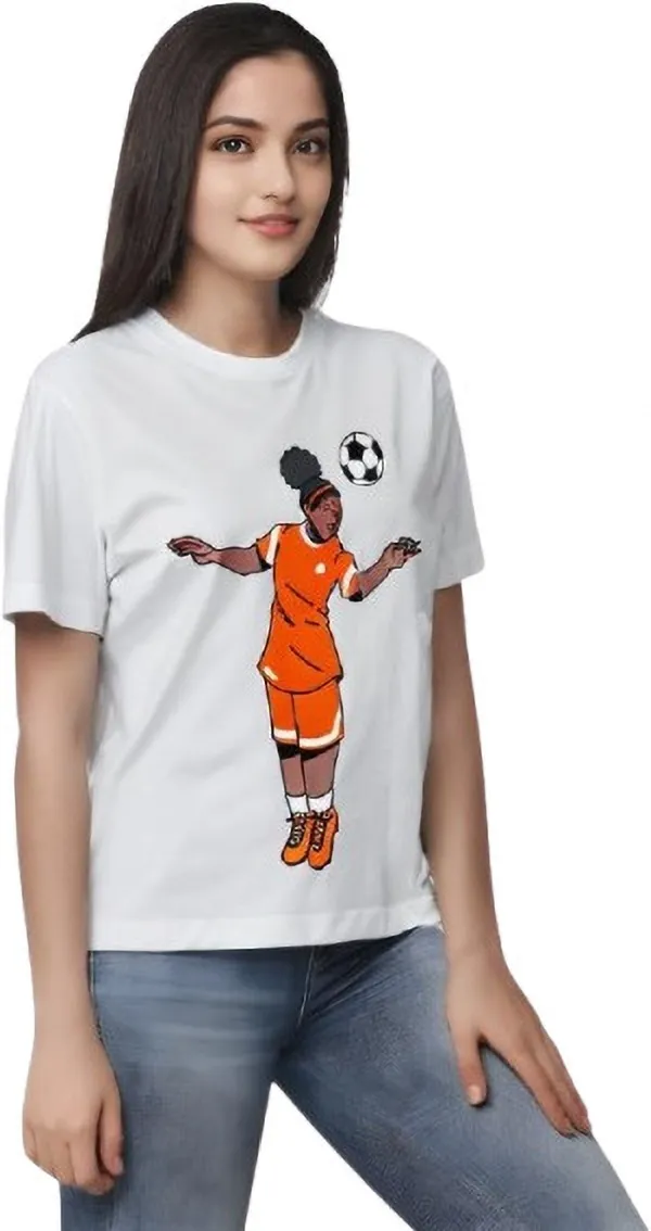 White_Polycotton_Round_Neck_Graphic_Print_T-Shirt_For_Women