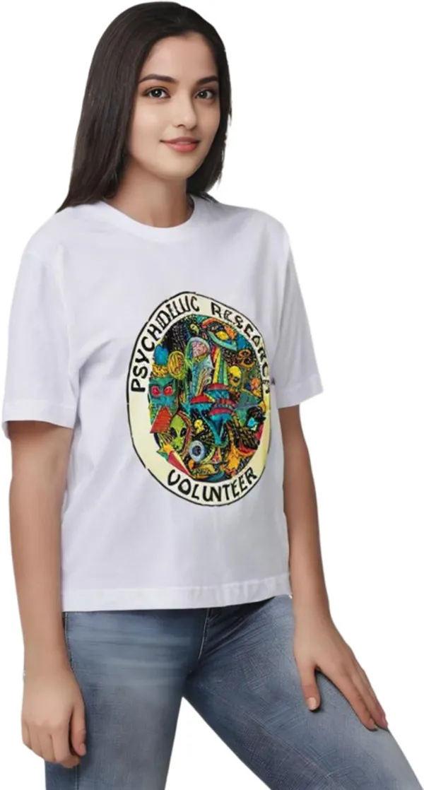 White_Polycotton_Round_Neck_Graphic_Print_T-Shirt_For_Women