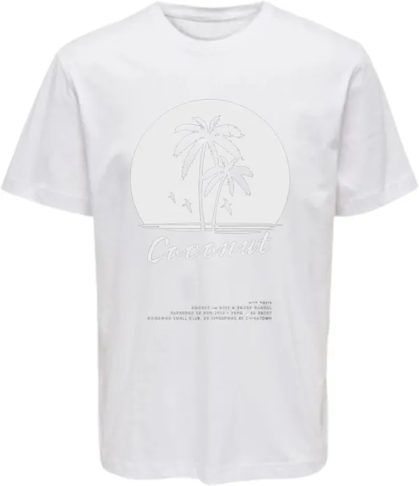 White_Polycotton_Round_Neck_Graphic_Print_T-Shirt_For_Women