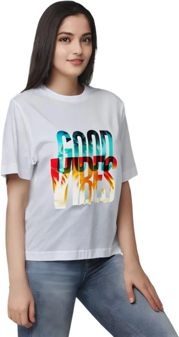 White_Polycotton_Round_Neck_Graphic_Print_T-Shirt_For_Women