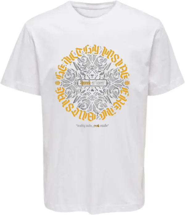 White_Polycotton_Round_Neck_Graphic_Print_T-Shirt_For_Women