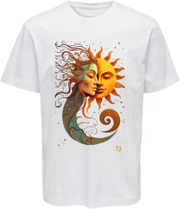 White_Polycotton_Round_Neck_Graphic_Print_T-Shirt_For_Women