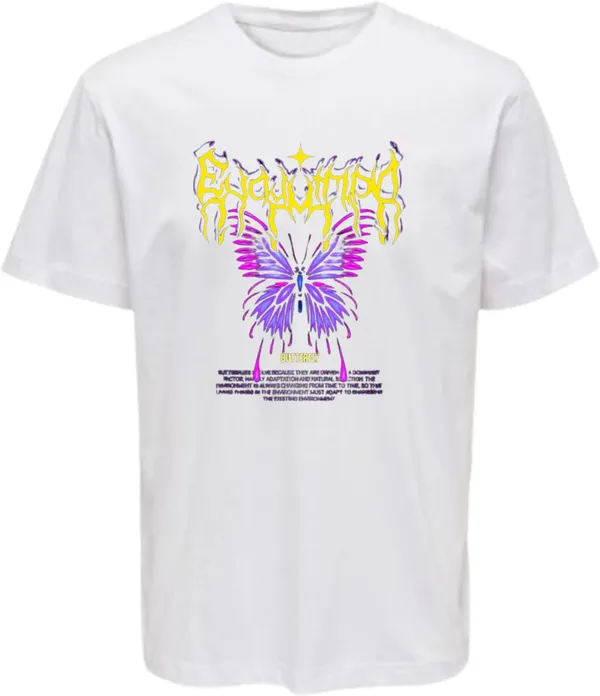 White_Polycotton_Round_Neck_Graphic_Print_T-Shirt_For_Women