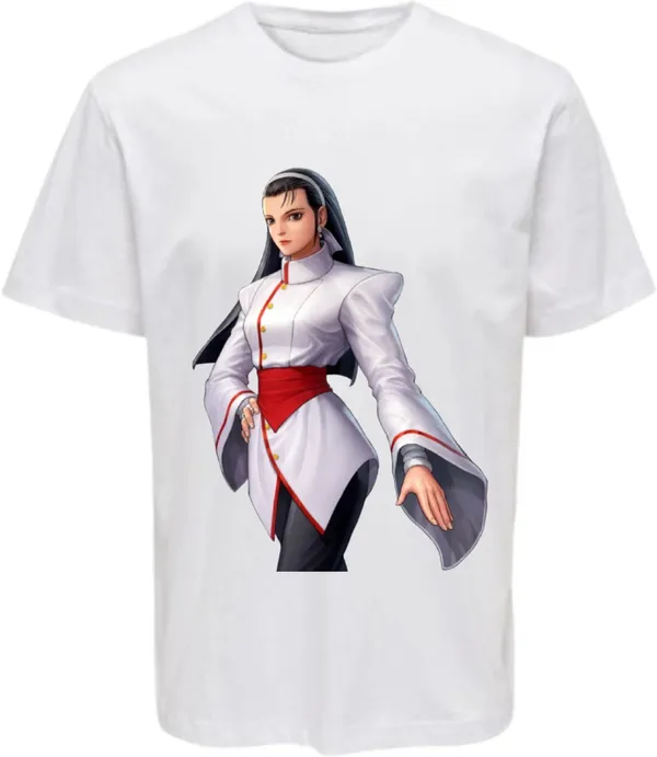 White_Polycotton_Round_Neck_Printed_T-Shirt_For_Women