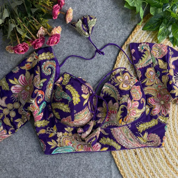 Purple_Thread_Embroidered_Stitched_Blouse_|_For_Women