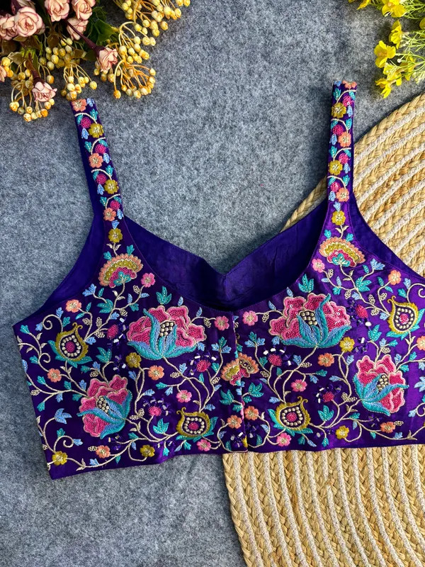 Purple_Multi_Mirror_Work_Spaghetti_Style_Blouse