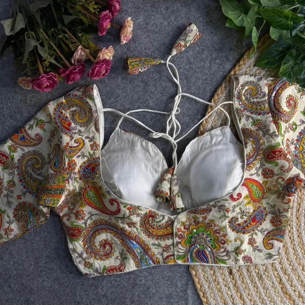 White_Thread_Embroidered_Stitched_Blouse_|_For_Women