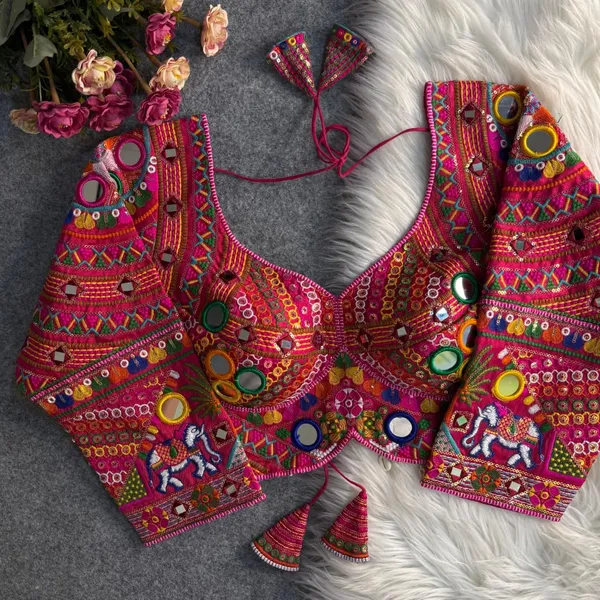 Rani_Mirror_Work_Long_Sleeves_Stitched_Blouse_|_For_Women