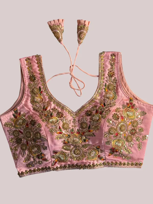 Pink_Italian_Silk_Beads_Work_Stitched_Bridal_Blouse_|_For_Women