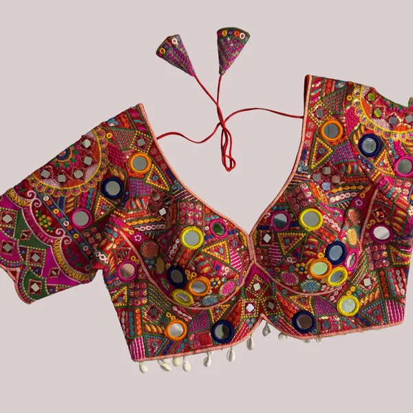 Red_Embroidered_Stitched_Apple_Cut_Blouse_|_For_Women
