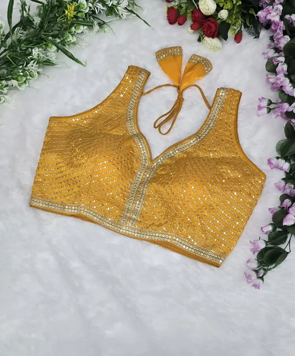 Yellow_Fancy_Pure_Cotton_Blouse