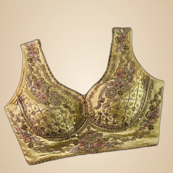 Gold_Italian_Silk_Embroidered_Stitched_Bridal_Blouse_|_For_Women