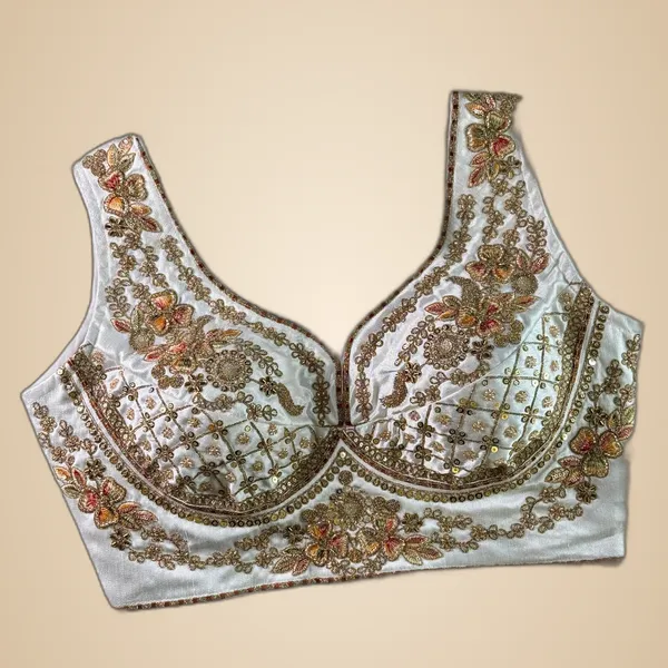 White_Italian_Silk_Embroidered_Stitched_Blouse_|_For_Women