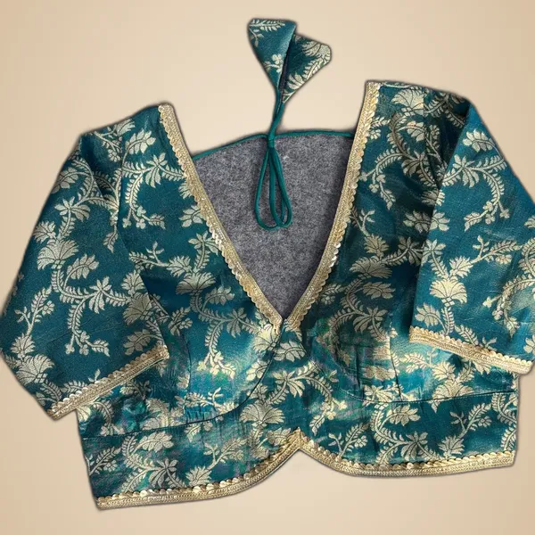 Rama_Cosmos_Jacquard_Silk_Embroidered_Stitched_Blouse_|_For_Women