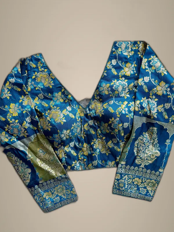 Morpeach_Dola_Silk_Party_Wear_Embroidered_Stitched_Blouse_|_For_Women
