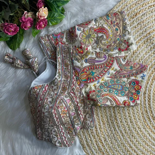 White_Position_Work_Partywear_Blouse