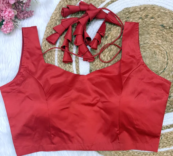 Red_Satin_Silk_Blouse_With_Bunch_Latkans