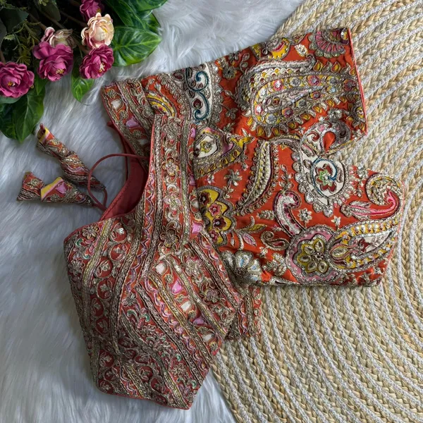 Copper_Position_Work_Partywear_Blouse