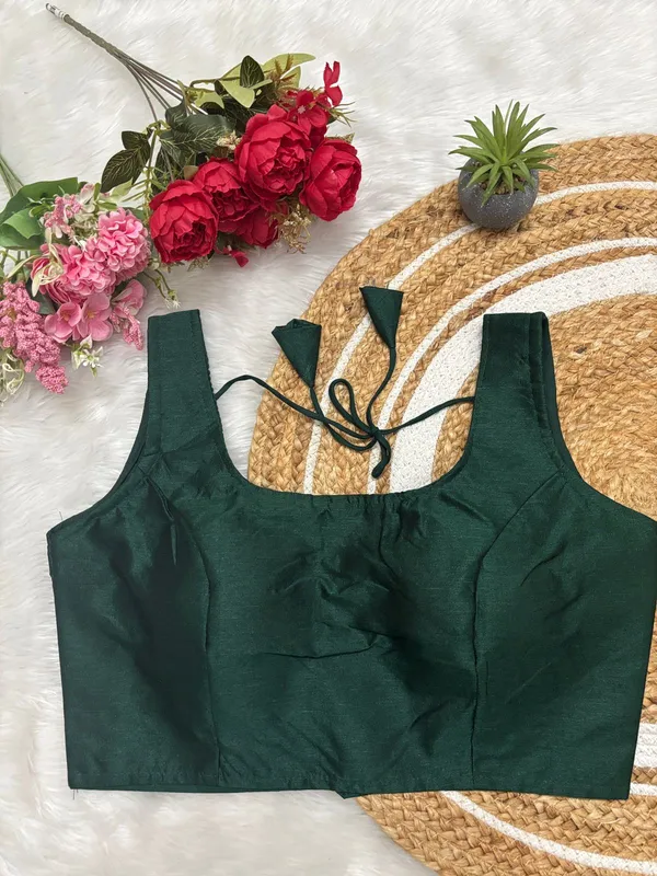 Green_Bollywood_Style_Fully_Fashionable_Blouse