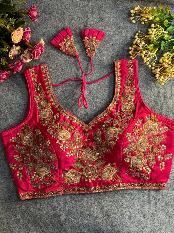 Rani_Italian_Silk_Embroidered_Stitched_Bridal_Blouse_|_For_Women