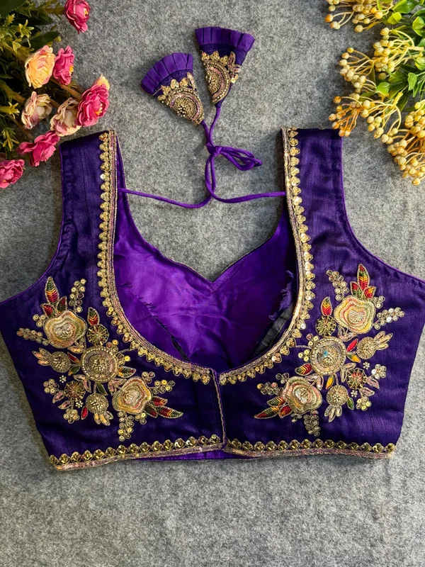 Purple_Italian_Silk_Embroidered_Stitched_Bridal_Blouse_|_For_Women