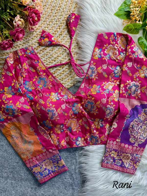 Rani_Dola_Silk_Embroidered_Stitched_Party_Wear_Blouse_|_For_Women