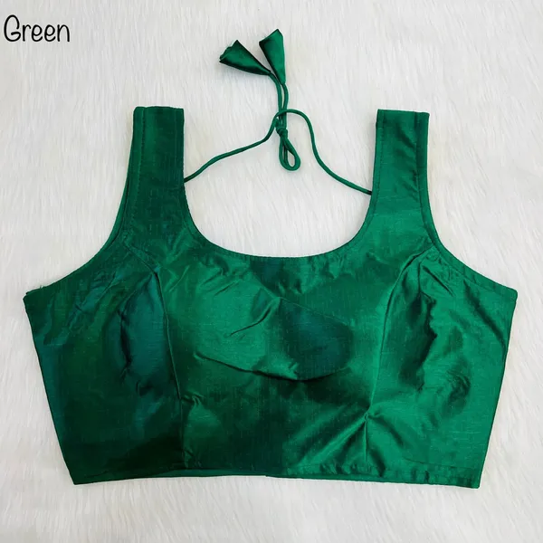 Bottle_Green_Bollywood_Style_Fully_Fashionable_Blouse