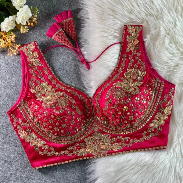 Rani_Pink_Italian_Silk_Stars_&_Beads_Work_Stitched_Bridal_Blouse_|_For_Women