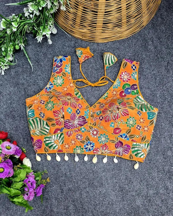 Viscose_Pojisan_Blouse_Partywear_Blouse