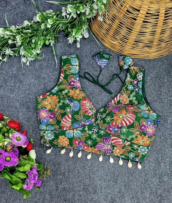 Viscose_Pojisan_Blouse_Partywear_Blouse