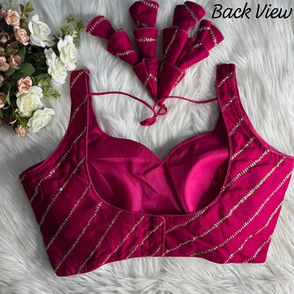 Heavy_Jari_Embroidery_&_Sequence_Work_Party_Wear_Blouse