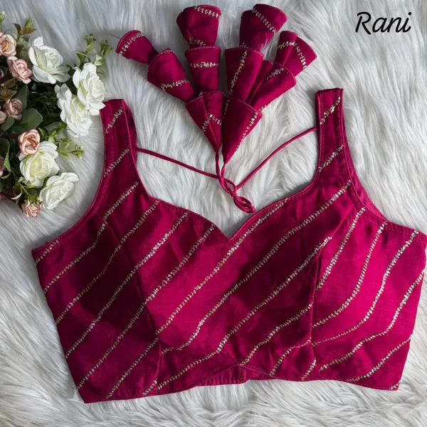 Heavy_Jari_Embroidery_&_Sequence_Work_Party_Wear_Blouse