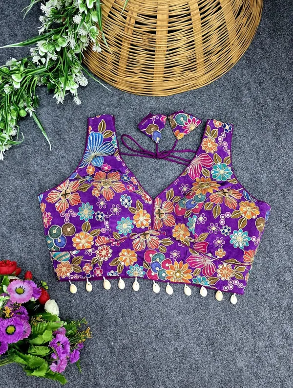 Viscose_Pojisan_Blouse_Partywear_Blouse