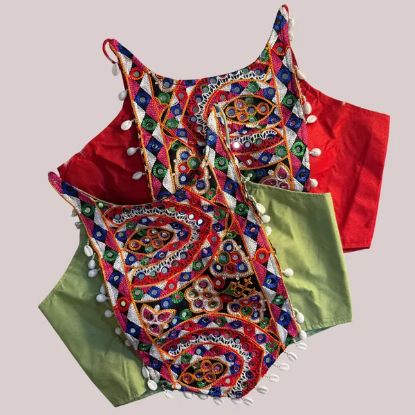 Mehendi_Green_Cotton_Spaghetti_Style_Stitched_Blouse_|_For_Women