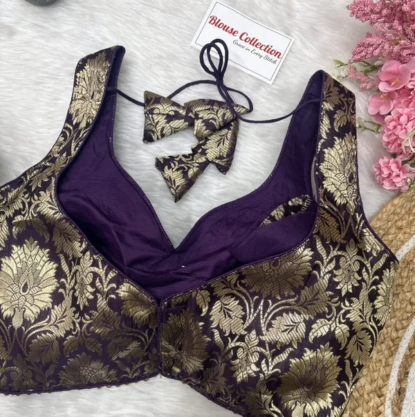 Purple_Designer_Banarasi_Silk_Blouse