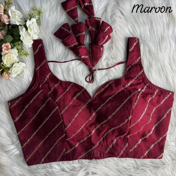 Heavy_Jari_Embroidery_&_Sequence_Work_Party_Wear_Blouse