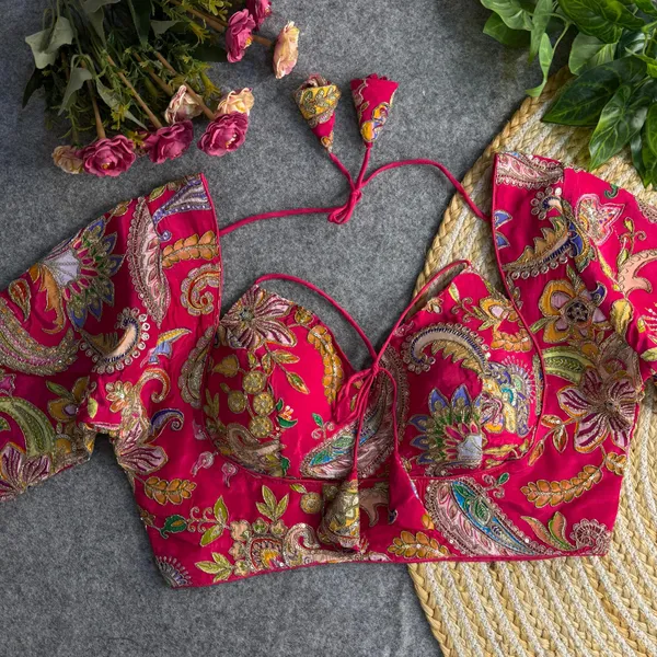 Rani_Thread_Embroidered_Stitched_Blouse_|_For_Women