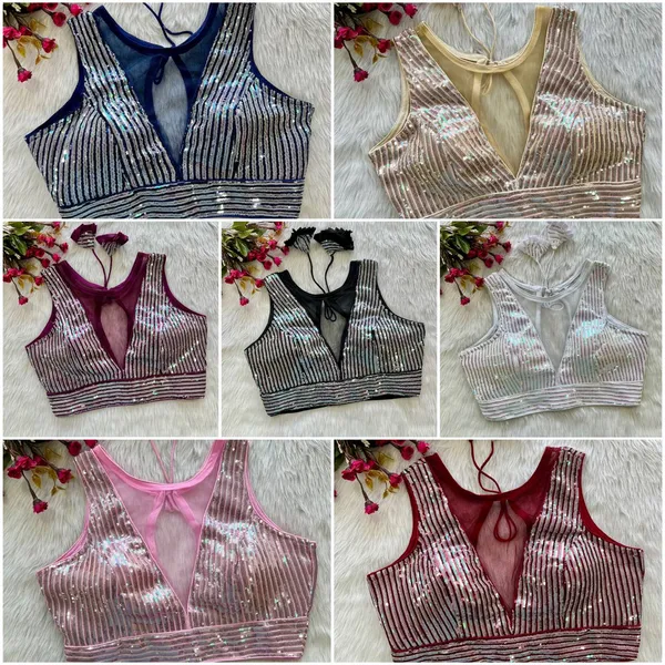 Wine_Net_Sequin_Embroidered_Stitched_Blouse_|_For_Women