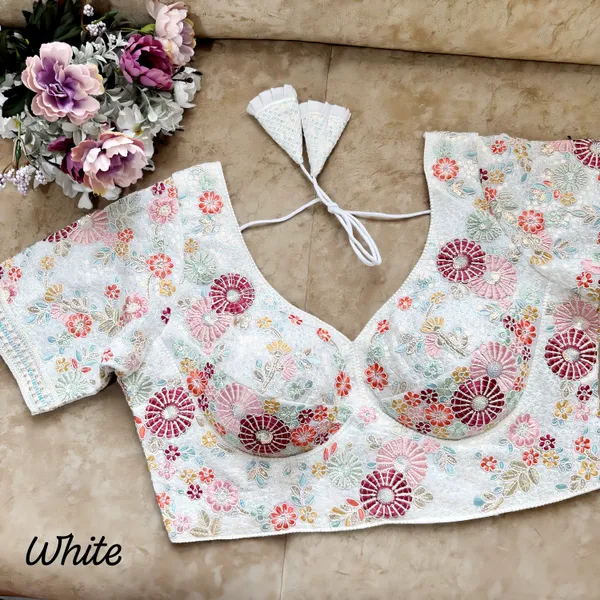 White_Heavy_Work_Stitched_Blouse_|_For_Women