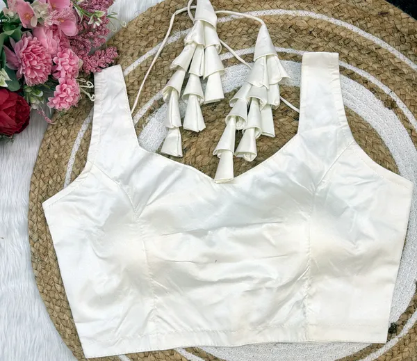 White_Satin_Silk_Blouse_With_Bunch_Latkans