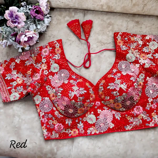Red_Heavy_Work_Stitched_Blouse_|_For_Women