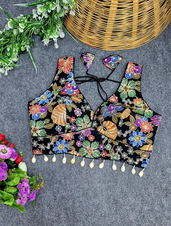 Viscose_Pojisan_Blouse_Partywear_Blouse